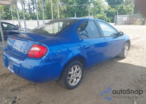 2004 Dodge Neon Sxt из США, поврежденный, VIN 1B3ES56C44D535380